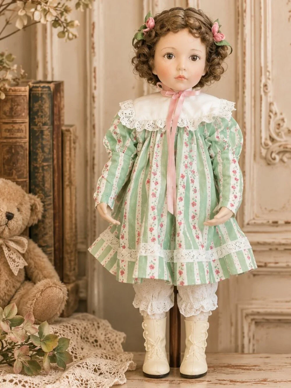 Vintage Limited Edition Ashton Drake Emily By Dianna Effner Porcelain Doll